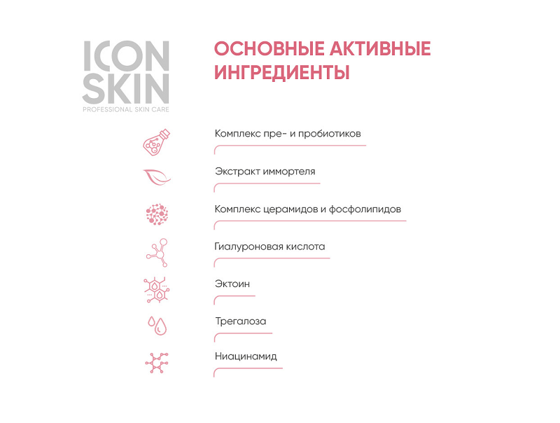 Крем успокаивающий с комплексом пре- и пробиотиков / SENSICARE 30 мл ICON SKIN купить по оптовым и розничным ценам