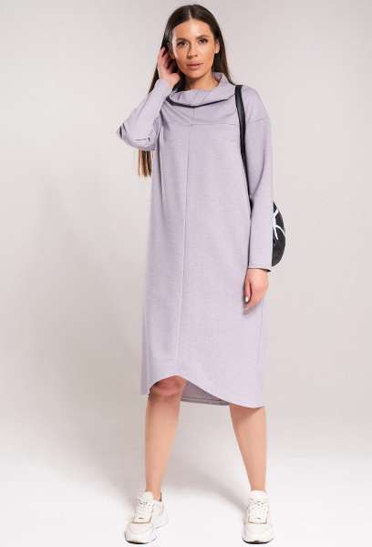 Платье KaVari 1006 серый KaVari купить по оптовым и розничным ценам
