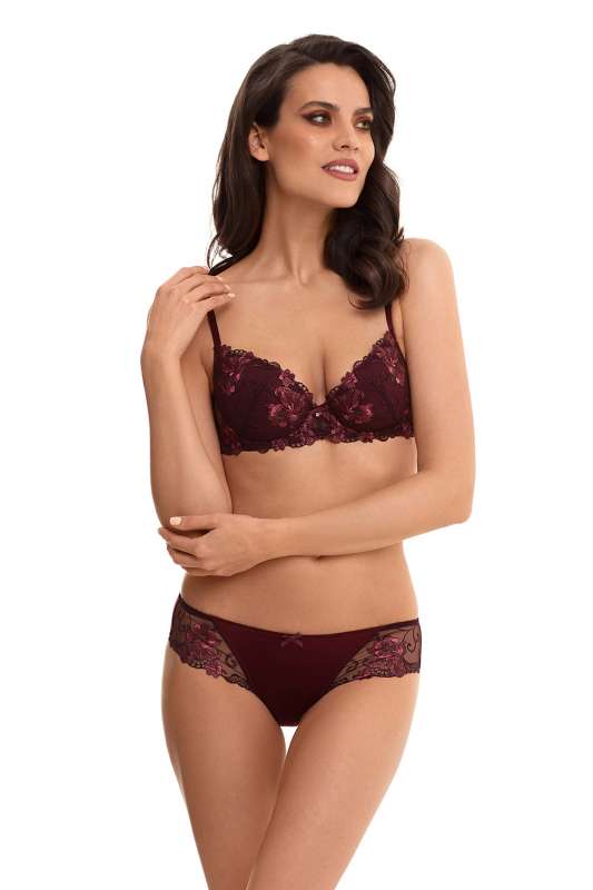 Бюстгальтер L03-179 Бордовый