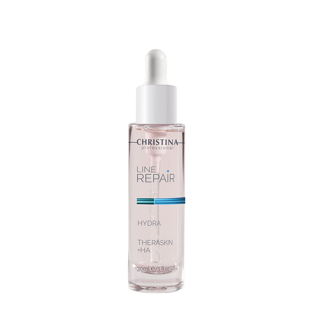 Капли регенерирующие увлажняющие с гиалуроновой кислотой Тераскин / Line Repair Hydra Theraskin+Ha 30 мл