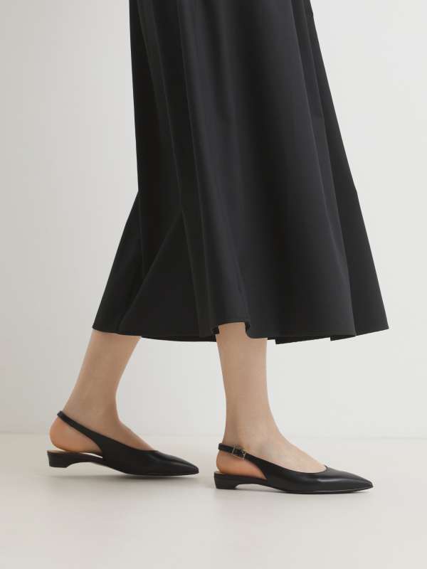 Женские туфли с открытой пяткой (слингбэк) S25262/4431332, черный GIOVANNI FABIANI купить по оптовым и розничным ценам