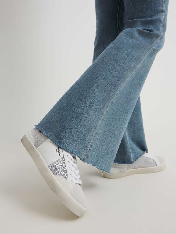 Женские кеды LANE SILVER W PLS31598/4315881, серебряный PEPE JEANS купить по оптовым и розничным ценам