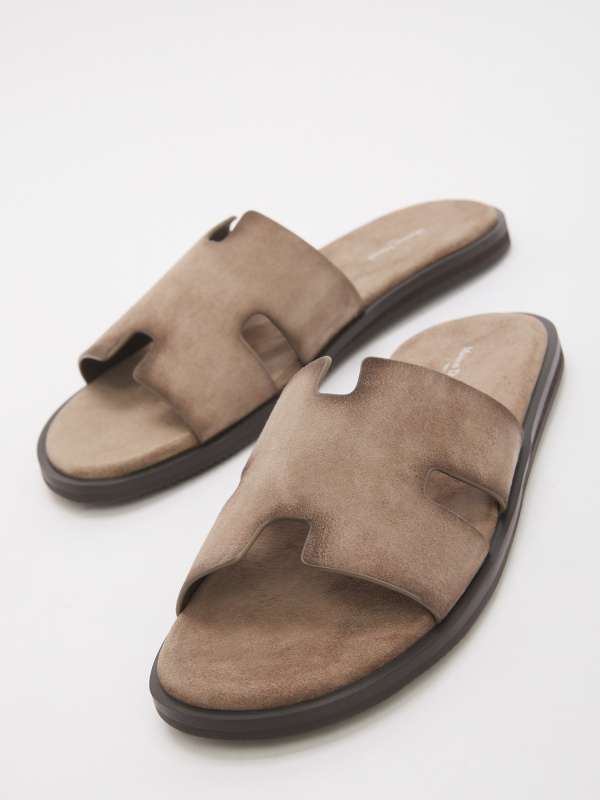 Женские шлепанцы TM3562F-1R/4612500, серо-коричневый MAISON DAVID купить по оптовым и розничным ценам