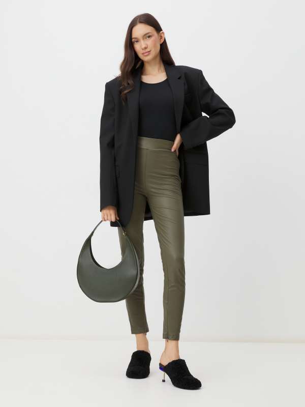 Женские брюки NATALI/4004817, хаки CALZETTI купить по оптовым и розничным ценам