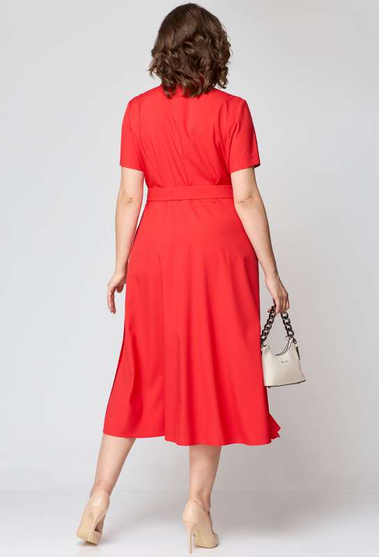 Платье EVA GRANT 7168 красный EVA GRANT купить по оптовым и розничным ценам