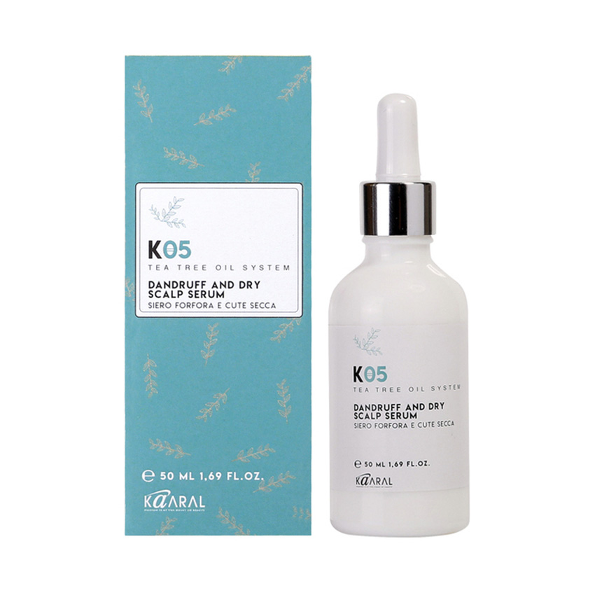 Сыворотка от перхоти для сухой кожи головы / К05 DANDRUFF AND DRY SCALP SERUM 50 мл KAARAL купить по оптовым и розничным ценам