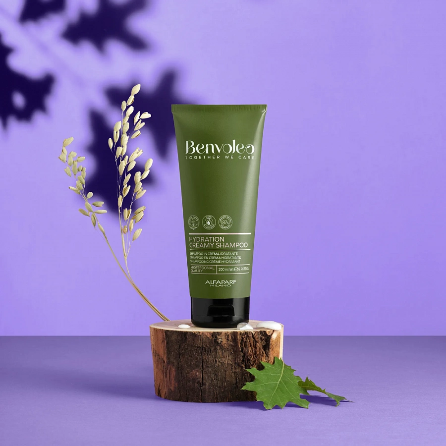 Шампунь кремовый для увлажнения волос / HYDRATION CREAMY SHAMPOO 200 мл BENVOLEO купить по оптовым и розничным ценам