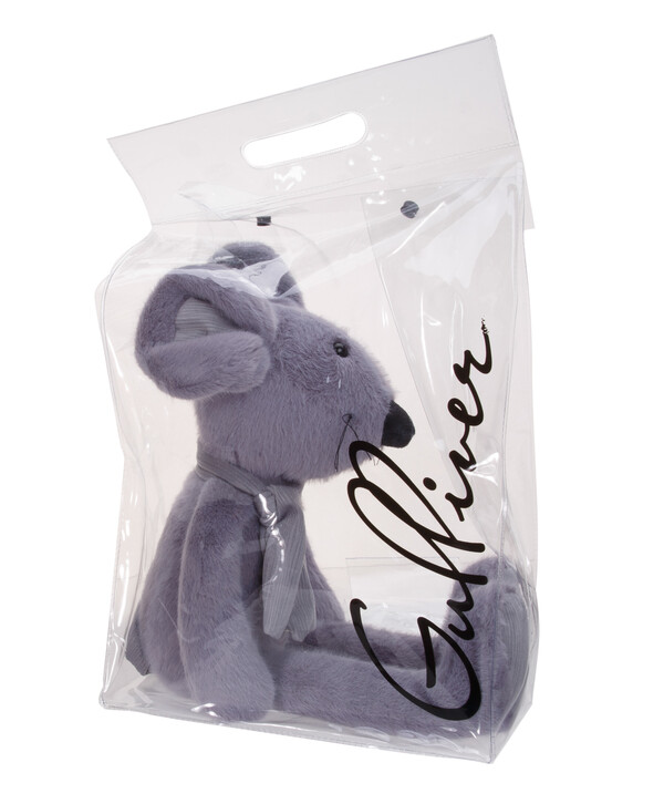 Мышка в шарфе, 24 см сидя, по имени Душка, мягкая игрушка Gulliver, коллекция Holiday 78-TP0676A Gulliver toys купить по оптовым и розничным ценам