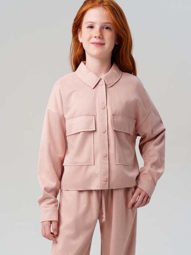 Рубашка трикотажная для девочек 32521152 PlayToday купить по оптовым и розничным ценам