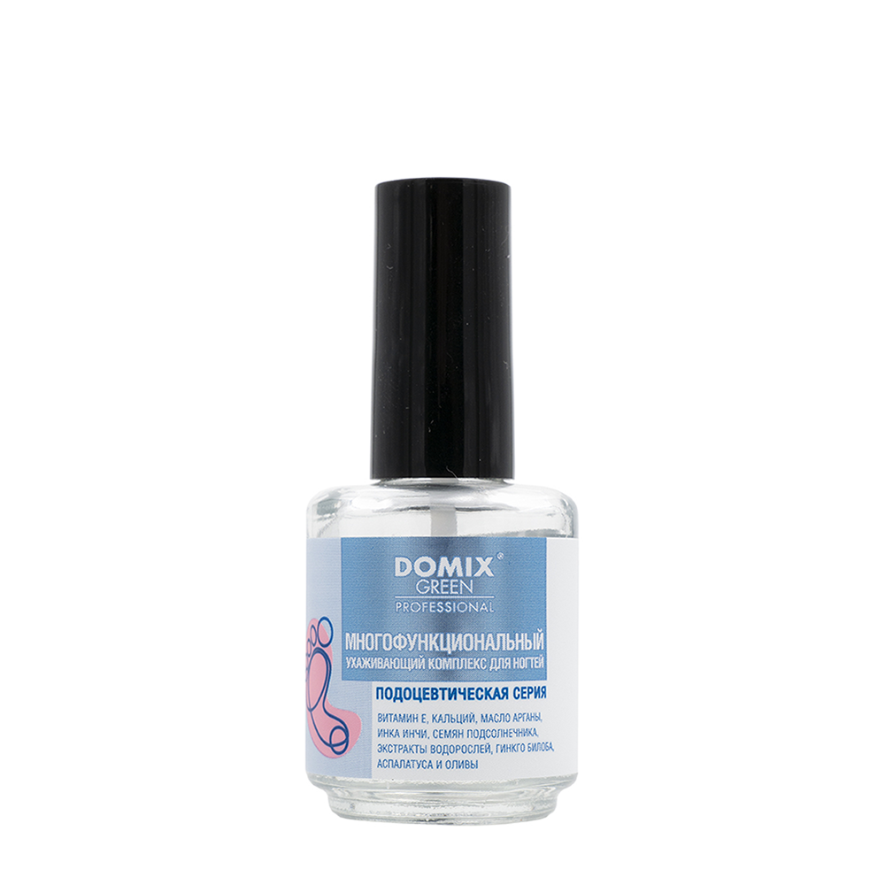 Комплекс многофункциональный ухаживающий для ногтей / Domix Green Professional 17 мл DOMIX купить по оптовым и розничным ценам