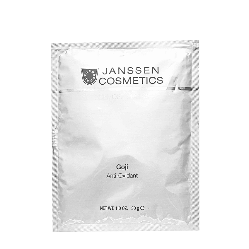 Маска альгинатная восстанавливающая anti-age / Goji Anti Oxidant Peel off masks 10*30 г JANSSEN COSMETICS купить по оптовым и розничным ценам