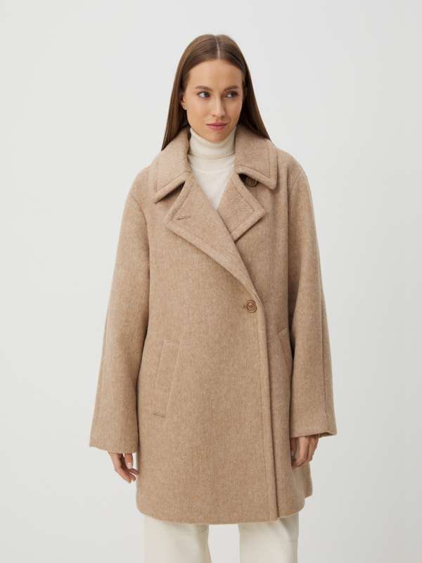 Женское полупальто C-002/4354965, бежевый MAISON DAVID купить по оптовым и розничным ценам
