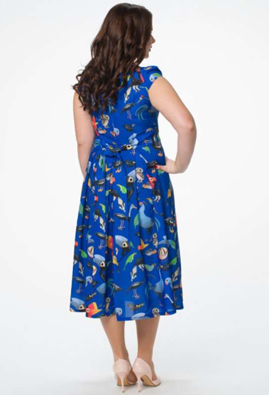 Платье Melissena 753 синий Melissena купить по оптовым и розничным ценам