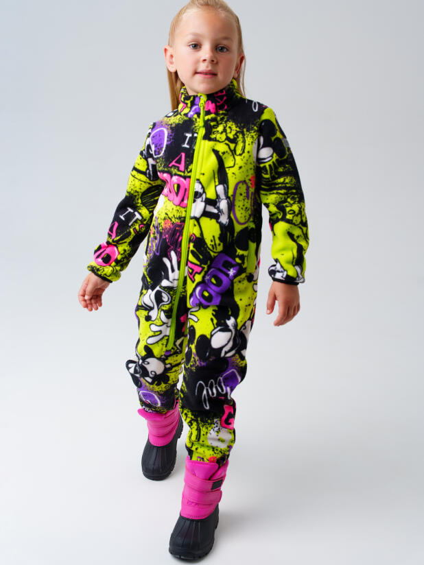 Комбинезон трикотажный для девочек 32542020 PlayToday купить по оптовым и розничным ценам