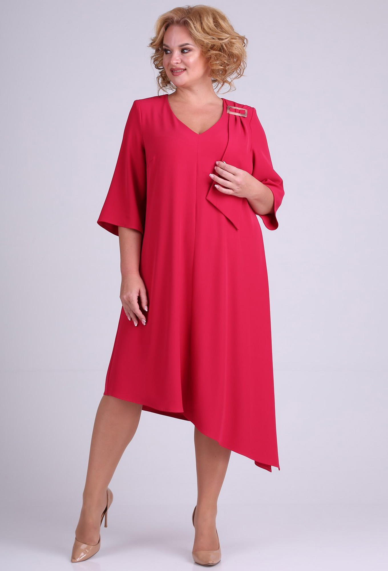 Платье Diamant 1714 малина Diamant купить по оптовым и розничным ценам