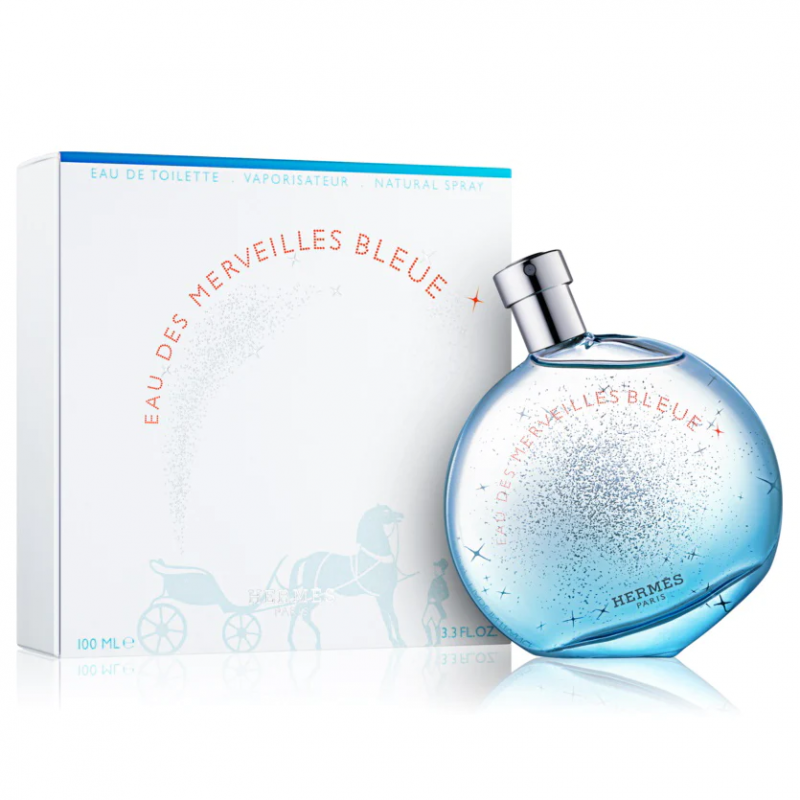 HERMES EAU DES MERVEILLES BLEUE edt (w) 100ml TESTER HERMES купить по оптовым и розничным ценам