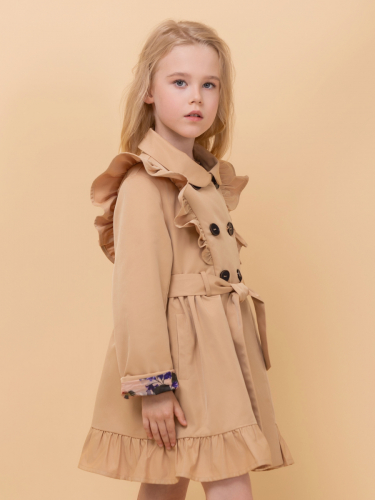 Trench Coat DA-DR-2907-23 Bouquet Stilnyashka купить по оптовым и розничным ценам