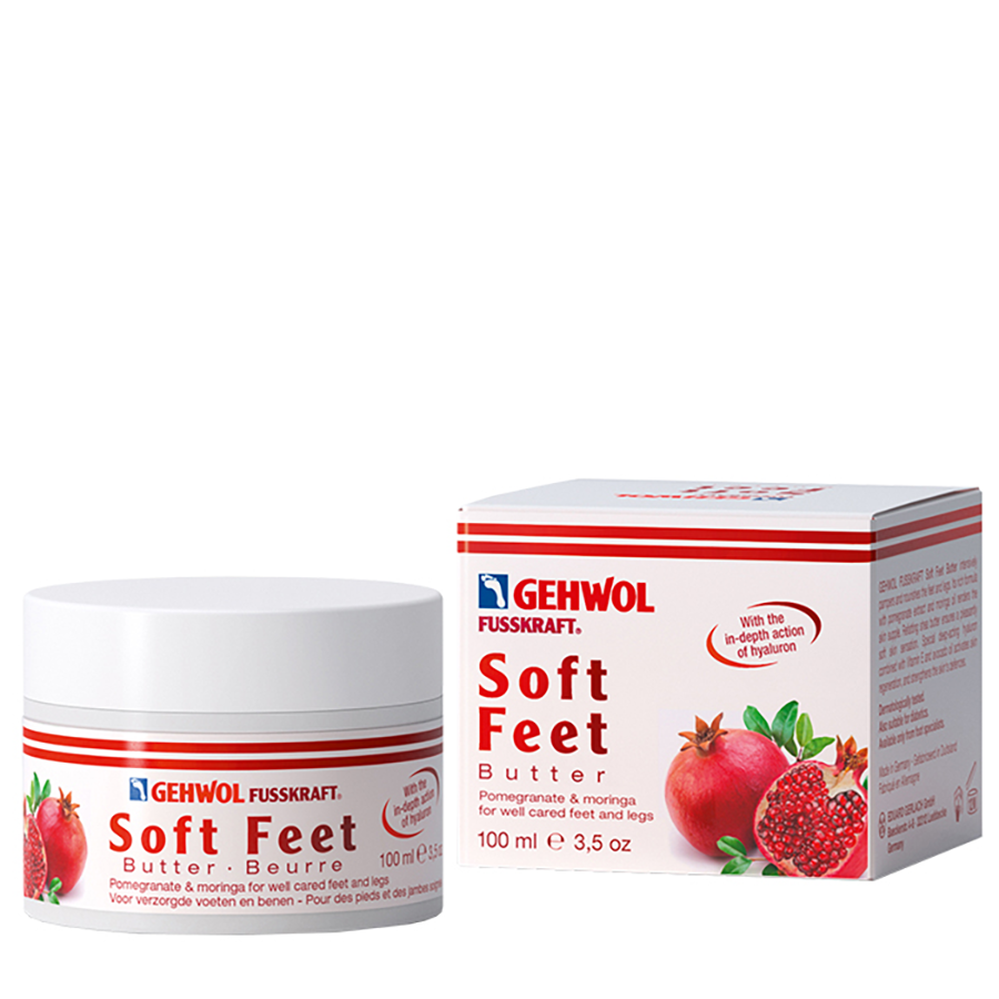 Крем-баттер гранат и моринга / Gehwol Fusskraft Soft Feet Butter 100 мл GEHWOL купить по оптовым и розничным ценам