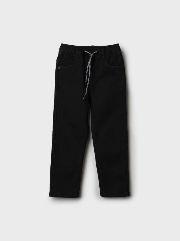 Брюки текстильные джинсовые утепленные флисом для мальчиков 32512283 PlayToday купить по оптовым и розничным ценам