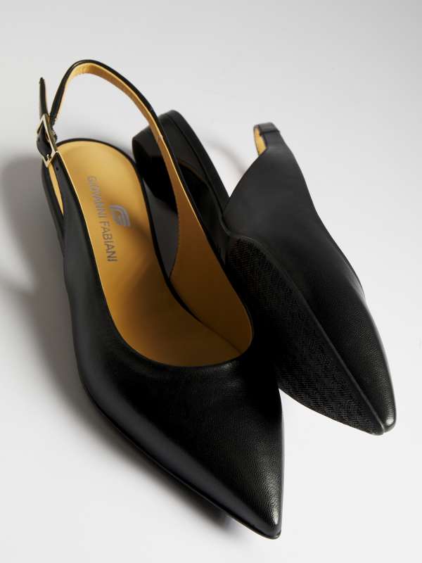 Женские туфли с открытой пяткой (слингбэк) S25262/4431332, черный GIOVANNI FABIANI купить по оптовым и розничным ценам