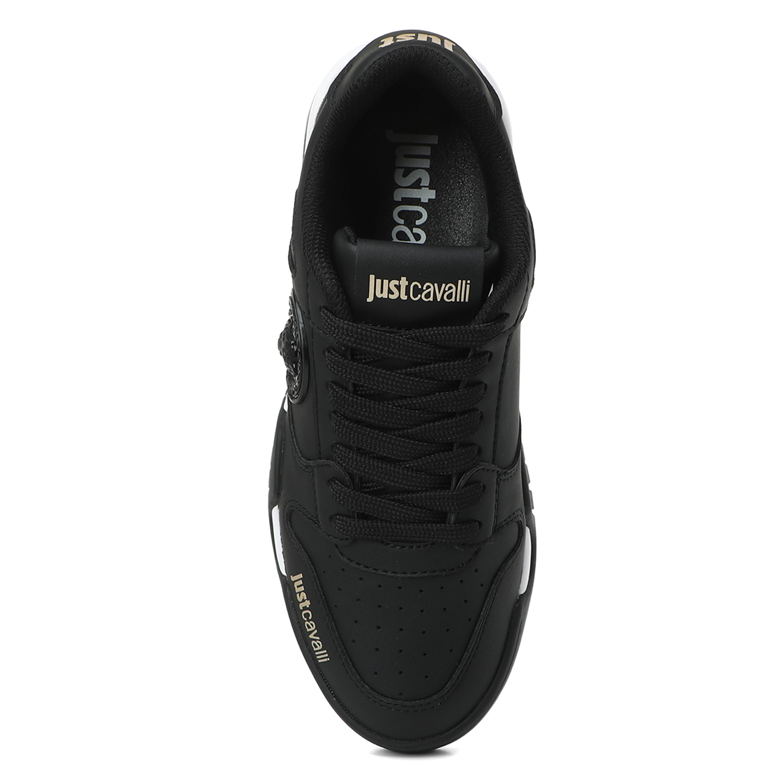Женские кеды 74RB3SA1 74RB3SA1/3307322, черный JUST CAVALLI купить по оптовым и розничным ценам