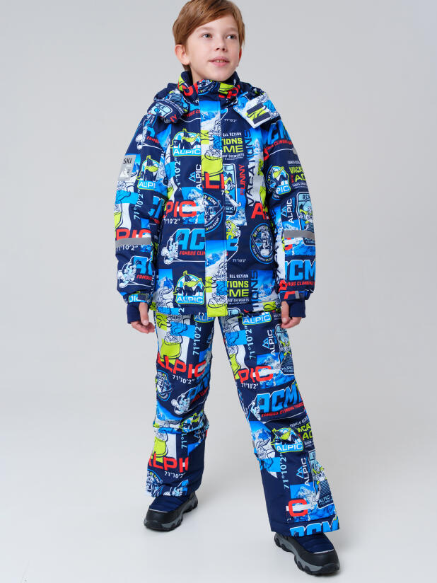 Комплект текстильный с полиуретановым покрытием для мальчиков: куртка, брюки 32531007 PlayToday купить по оптовым и розничным ценам