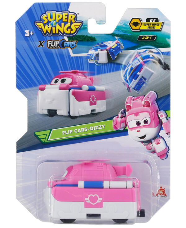 Супер Крылья Машинка-перевертыш Диззи EU636302 Super Wings купить по оптовым и розничным ценам