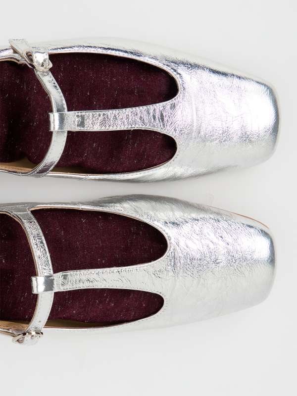 Балетки мэри-джейн GLC7305D-01/4414090, серебряный TENDANCE купить по оптовым и розничным ценам