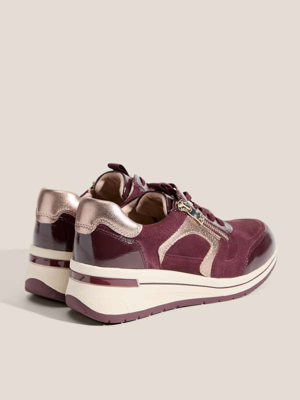 Женские кроссовки на танкетке DANICA 9-9-23300-44/4578375, бордовый CAPRICE купить по оптовым и розничным ценам