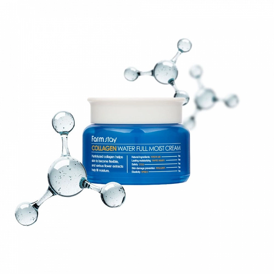 Крем увлажняющий с коллагеном для лица / Collagen moistfull 100 г FARMSTAY купить по оптовым и розничным ценам