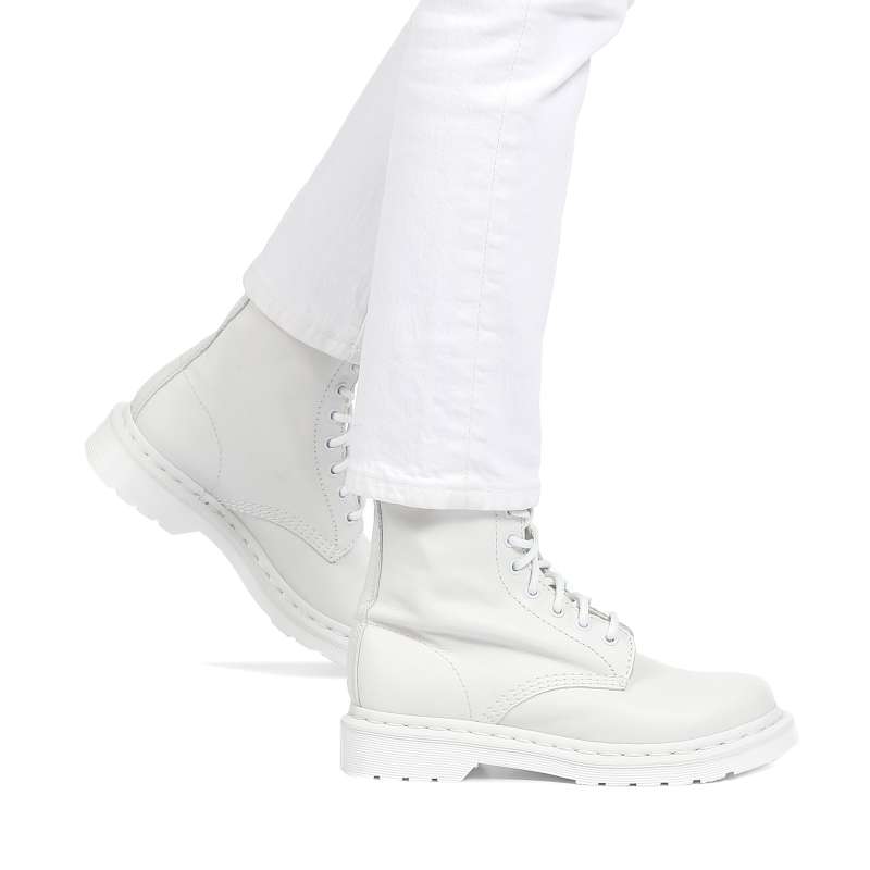 Женские ботинки 1460 PASCAL MONO VIRGINIA 24480100/2621910, белый DR. MARTENS купить по оптовым и розничным ценам