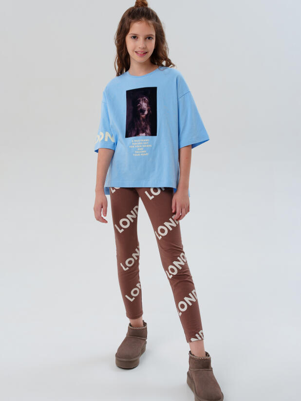 Фуфайка трикотажная для девочек (футболка) 32521466 PlayToday купить по оптовым и розничным ценам