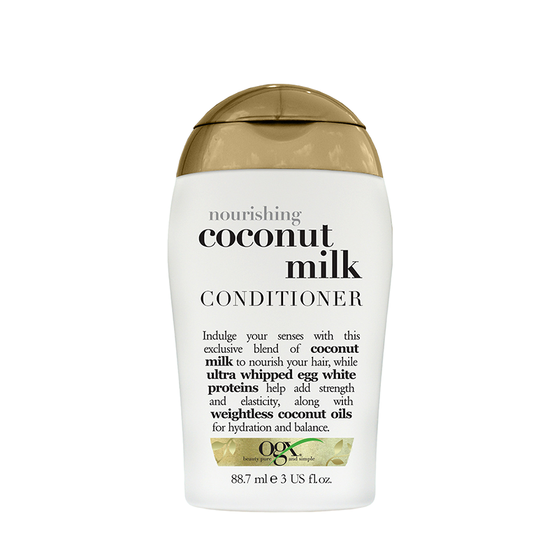 Кондиционер питательный с кокосовым молоком тревел-формат / Travelsize Nourishing Coconut Milk Conditioner 88,7 мл OGX купить по оптовым и розничным ценам