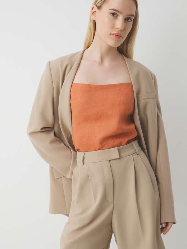 Топ ML2101/3210203, оранжевый MAISON DAVID купить по оптовым и розничным ценам