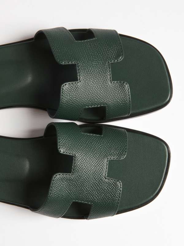 Женские шлепанцы YS-48201L-2/4584805, темно-зеленый TENDANCE купить по оптовым и розничным ценам