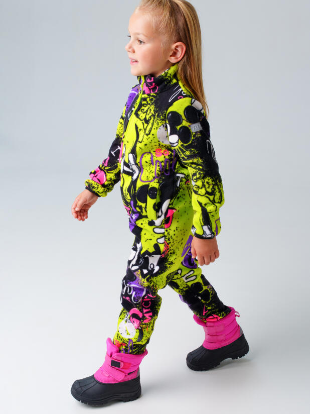 Комбинезон трикотажный для девочек 32542020 PlayToday купить по оптовым и розничным ценам