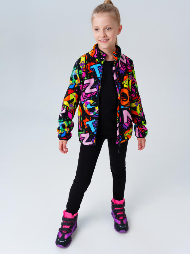 Куртка трикотажная для девочек 32521109 PlayToday купить по оптовым и розничным ценам