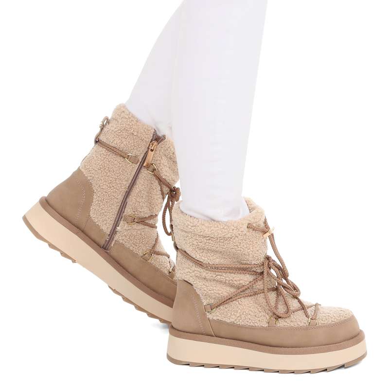 Женские угги DIONYSIA 1-1-26837-41/3798304, бежевый TAMARIS купить по оптовым и розничным ценам