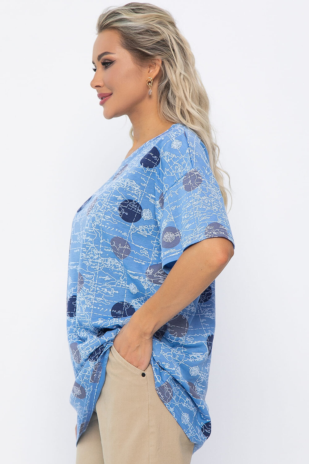 Блуза Б13518-20М/538071 LT Collection купить по оптовым и розничным ценам