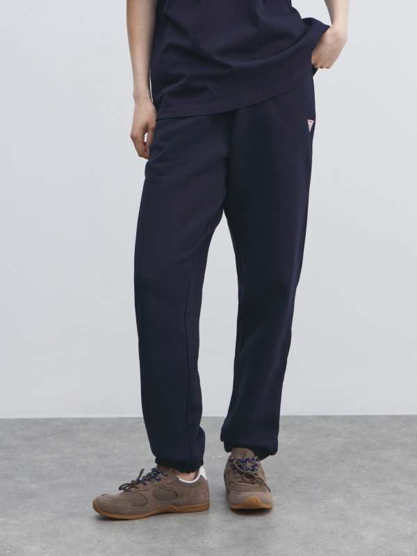 Женские брюки GJ TRIANGLE LABEL JOGGER W4YB33KC811/4837547, темно-синий Guess jeans купить по оптовым и розничным ценам