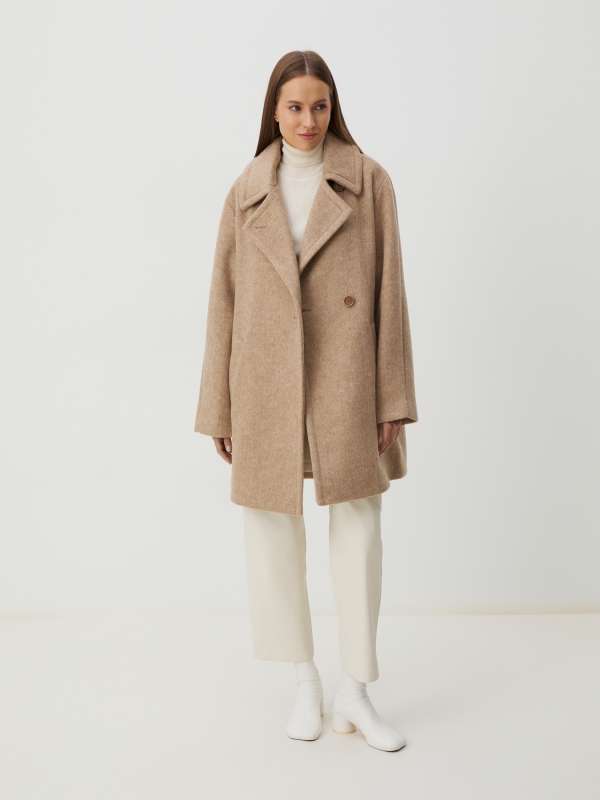 Женское полупальто C-002/4354965, бежевый MAISON DAVID купить по оптовым и розничным ценам