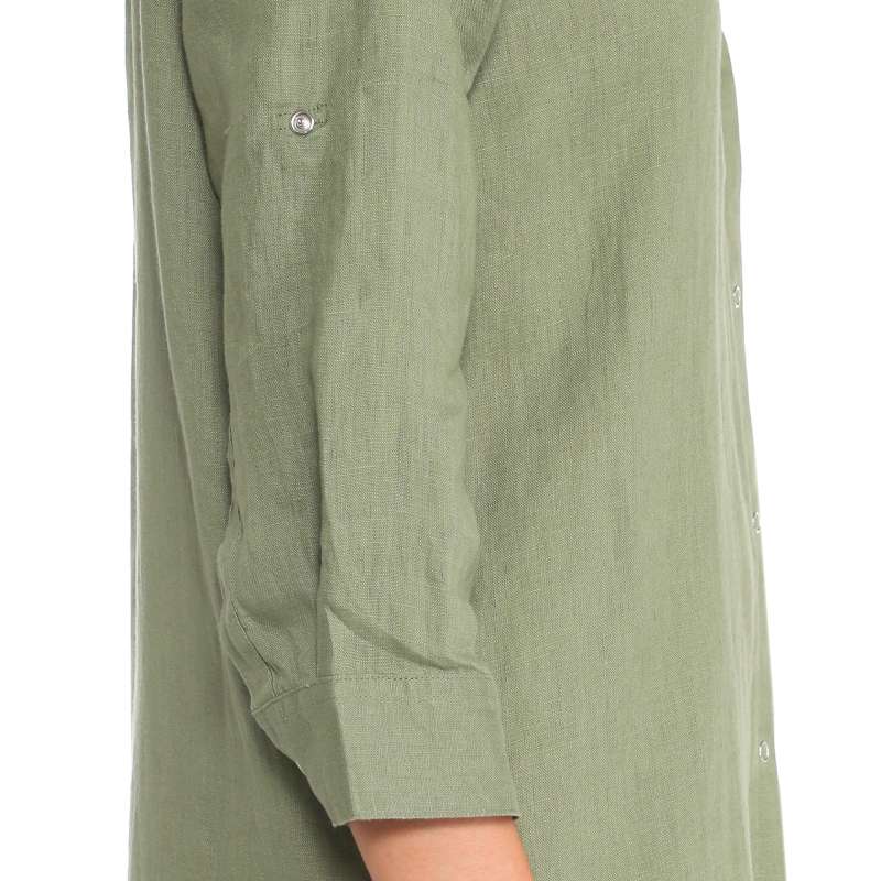 Женское платье-рубашка MLY2117/3611553, серовато-зеленый MAISON DAVID купить по оптовым и розничным ценам