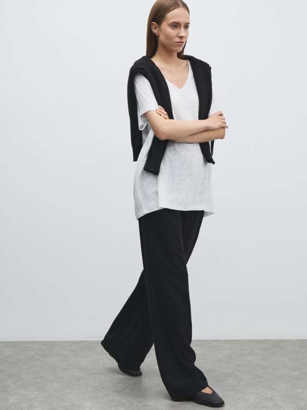 Женская футболка NE2410/4502163, белый MAISON DAVID купить по оптовым и розничным ценам