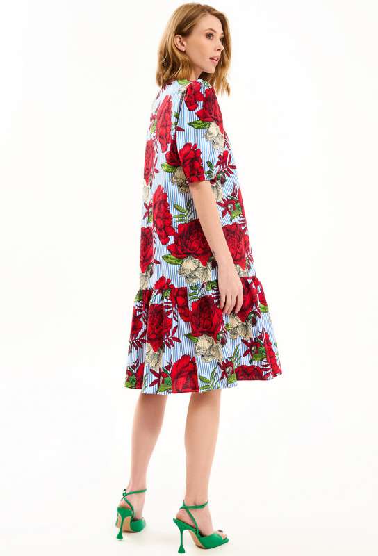 Платье Gizart 1083 цветы GizArt купить по оптовым и розничным ценам