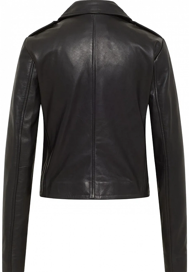 Куртка кожаная asym. biker jacket MU-W241-125-1000 Mustang купить по оптовым и розничным ценам