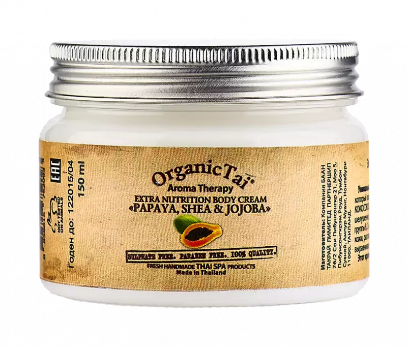 Крем экстрапитательный для тела Папайя, ши и жожоба 150 мл ORGANIC TAI купить по оптовым и розничным ценам