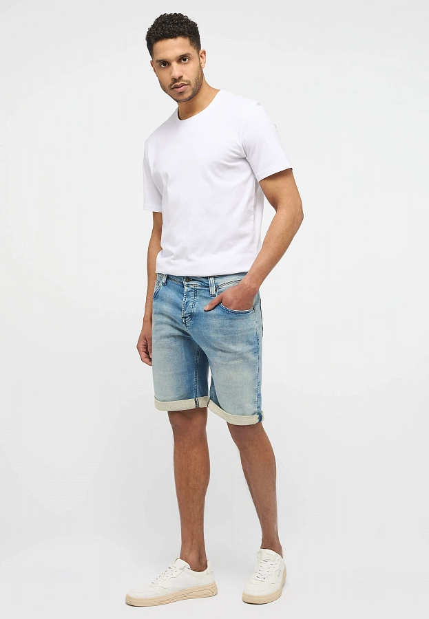 Шорты джинсовые Style Chicago Shorts 1012672-5000-413 Mustang купить по оптовым и розничным ценам