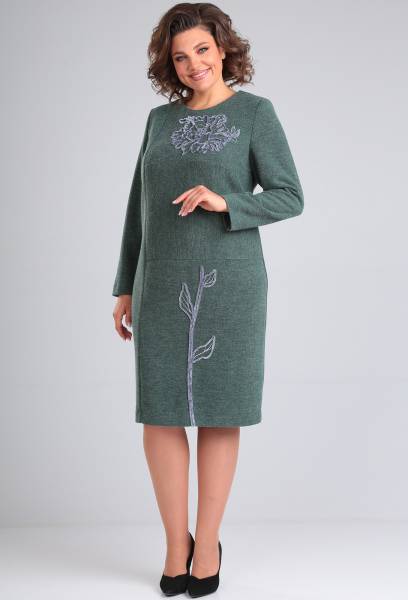 Платье Galereja 713 зеленый Galereja купить по оптовым и розничным ценам