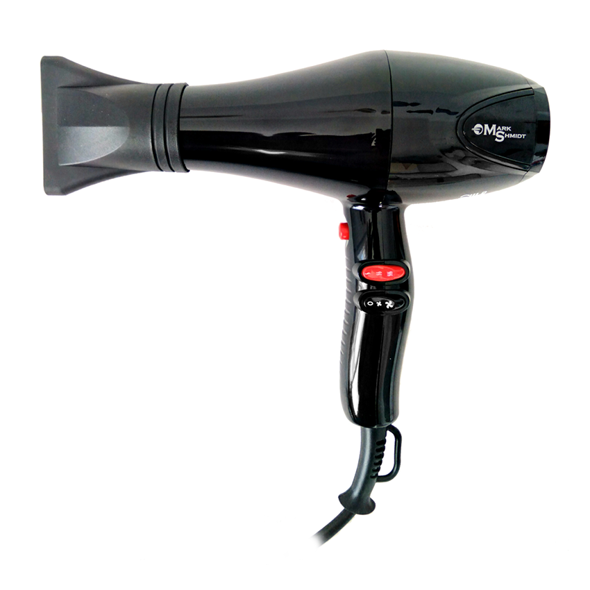 Фен Mark Shmidt чёрный, 2 насадки 2400W MARK SHMIDT купить по оптовым и розничным ценам