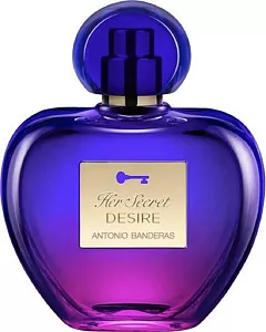 ANTONIO BANDERAS HER SECRET DESIRE edt (w) 80ml ANTONIO BANDERAS купить по оптовым и розничным ценам